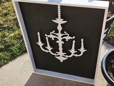 Chandelier Wall Art