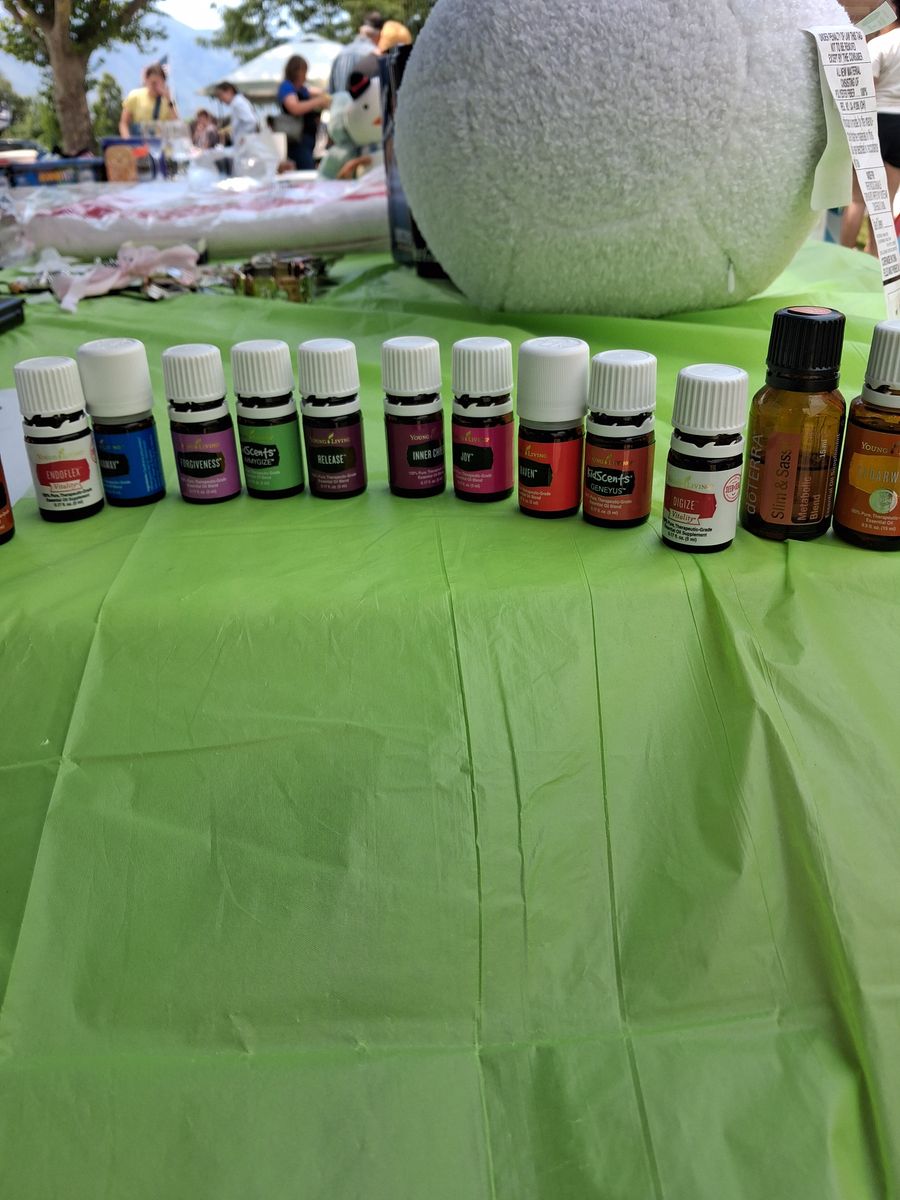 Essentail oils. Used.