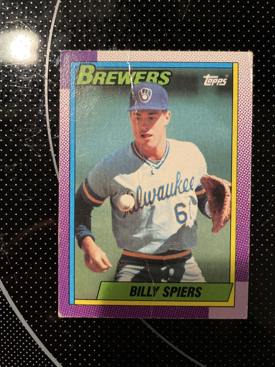 1987 Topps Billy Spiers Brewers #103 Baseball Card - Vintage MLB Collectible