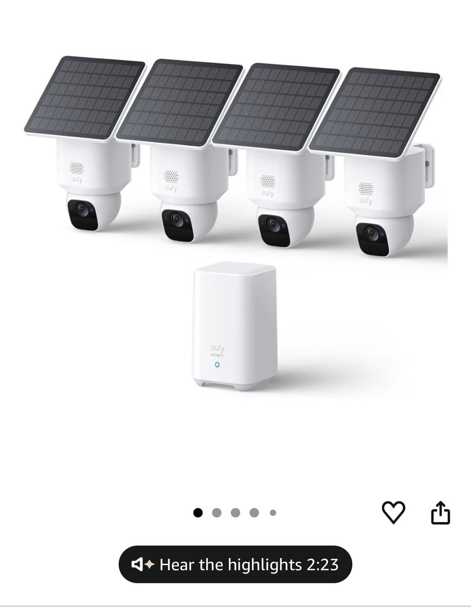 Eufy solar outdoor camera