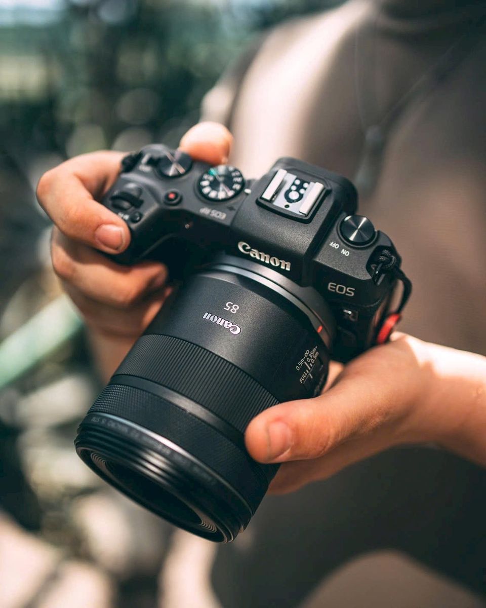 Canon RP, rf85mm f2