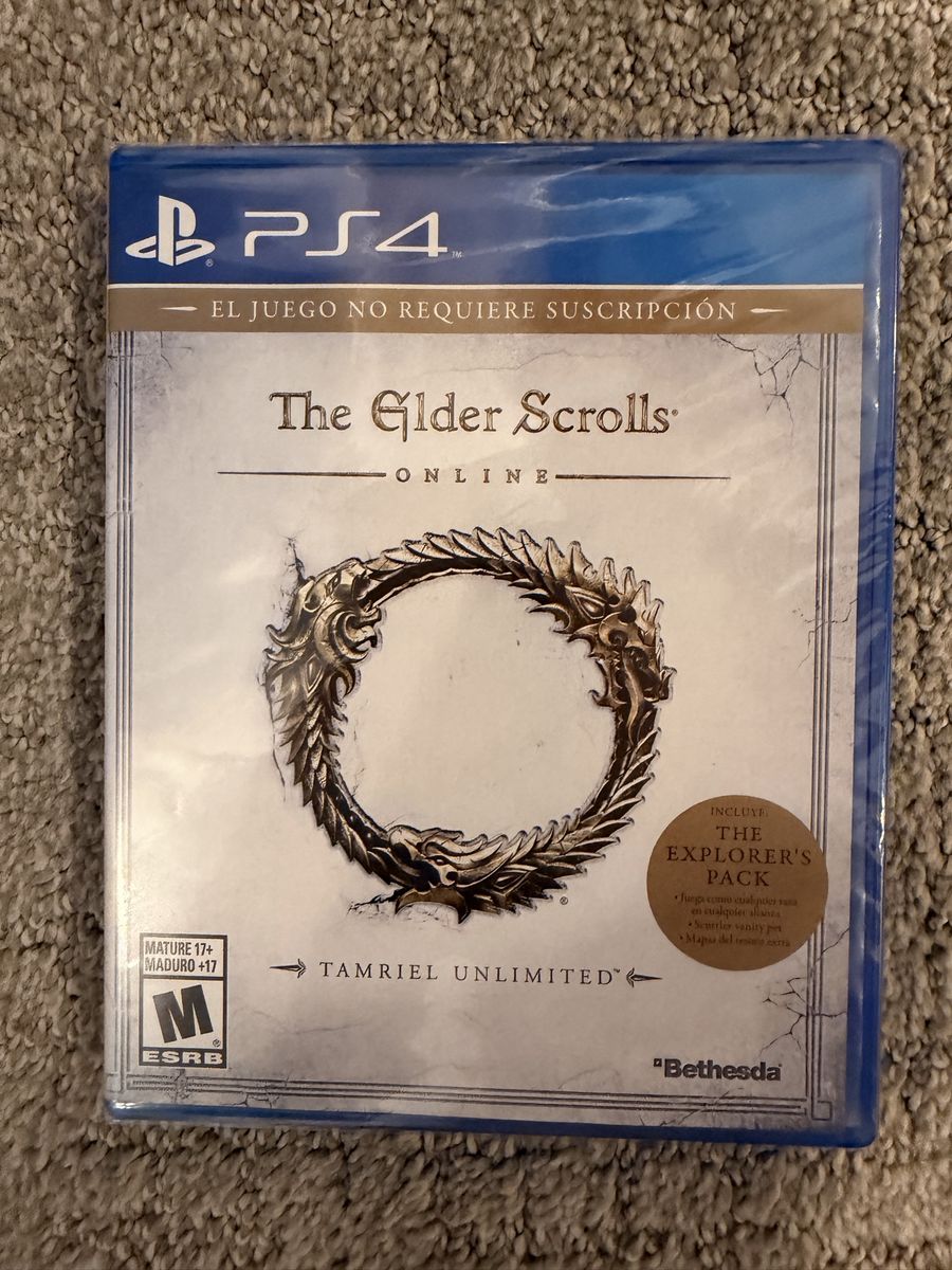 The Elder Scrolls Online: Tamriel Unlimited - PS4 Brand New Sealed