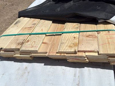 1×6×6' Knotty Pine Tongue, And Groove