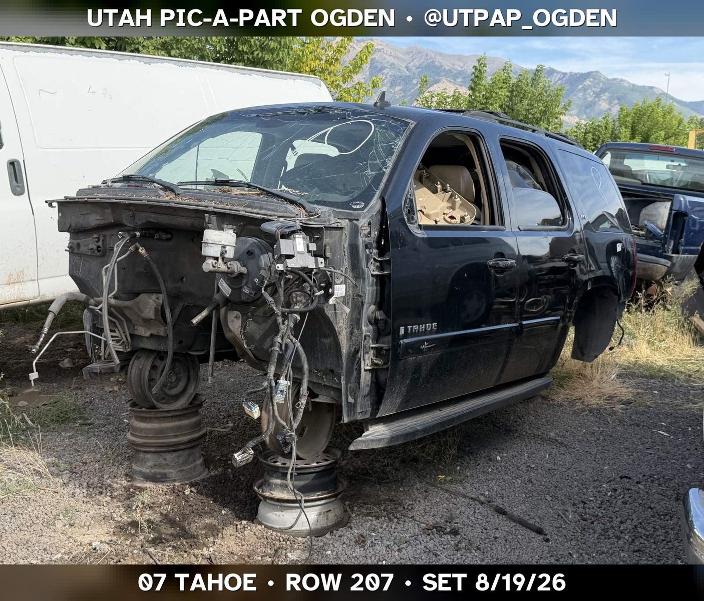 Just In! 2007 Chevrolet Tahoe GMT900 Parts - UTPAP Ogden