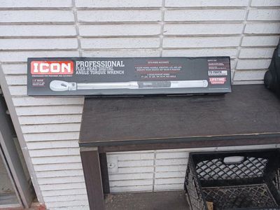 ICON Professional Flex-Head Digital Angle Torque Wrench 1/2" Drive 72-Tooth