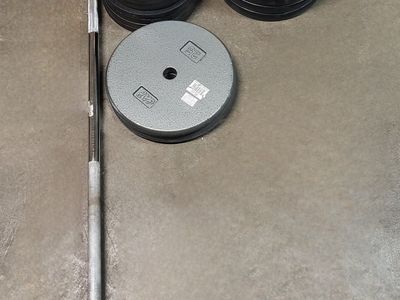 245 pounds of standard weights