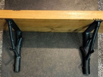 west elm shelf wood metal wall mount