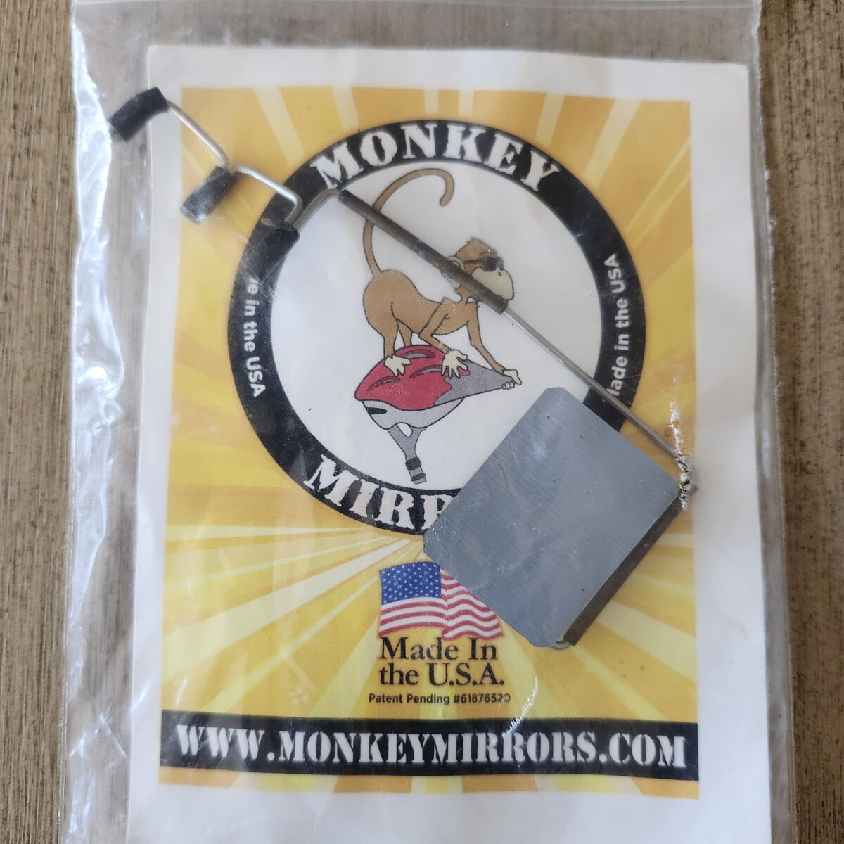 Rear view bicycle mirror