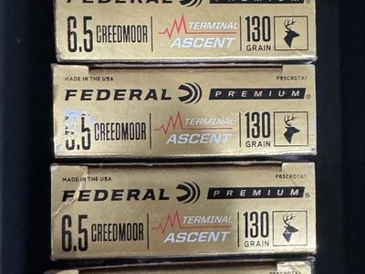 6.5 Creedmoor factory ammo