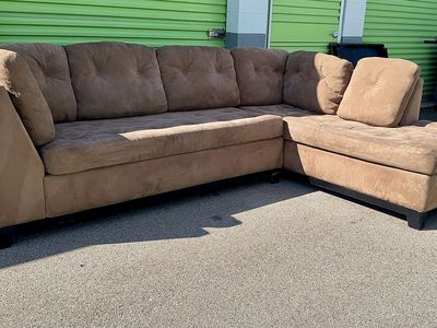 FREE DELIVERY! Beautiful Light Brown Sectional