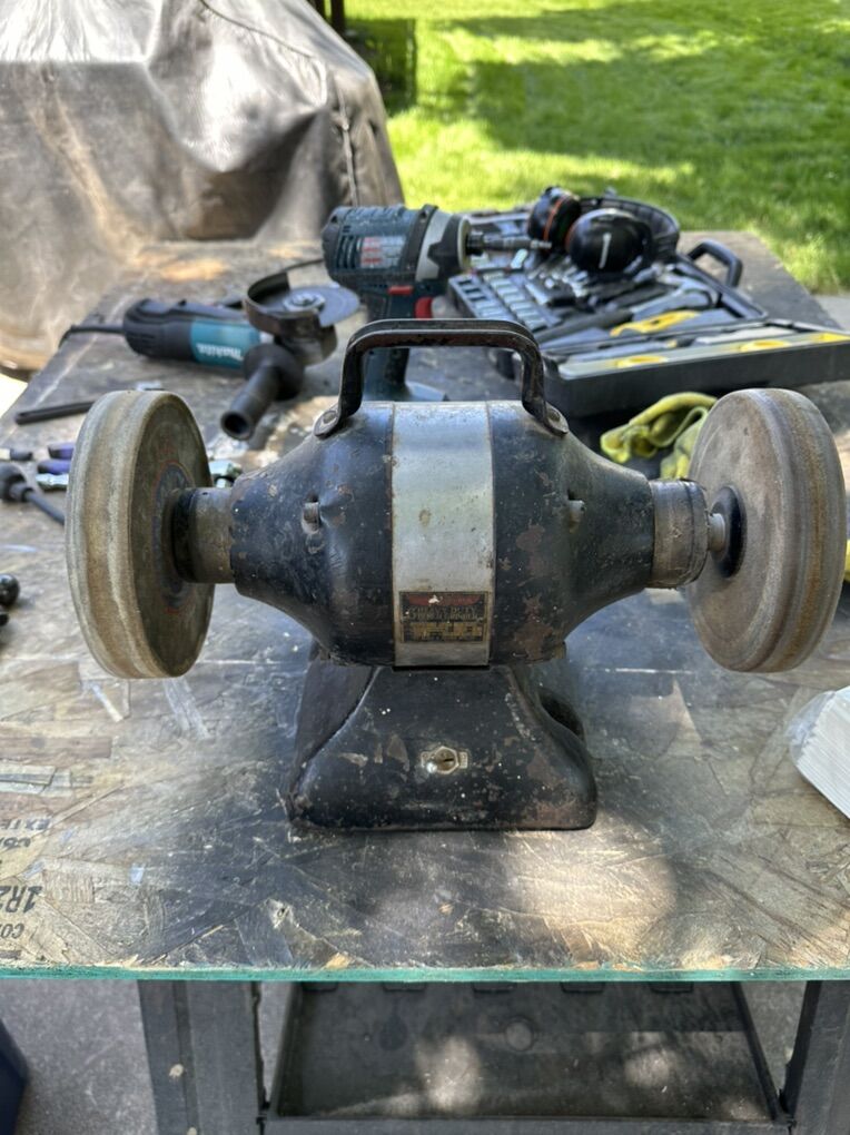 1940's Bench Grinder