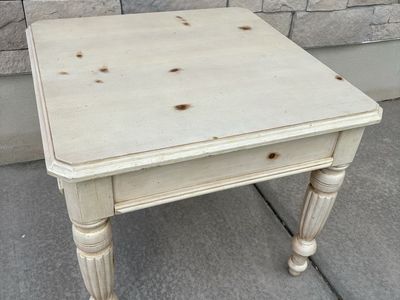 Lane Furniture side table - vintage solid wood
