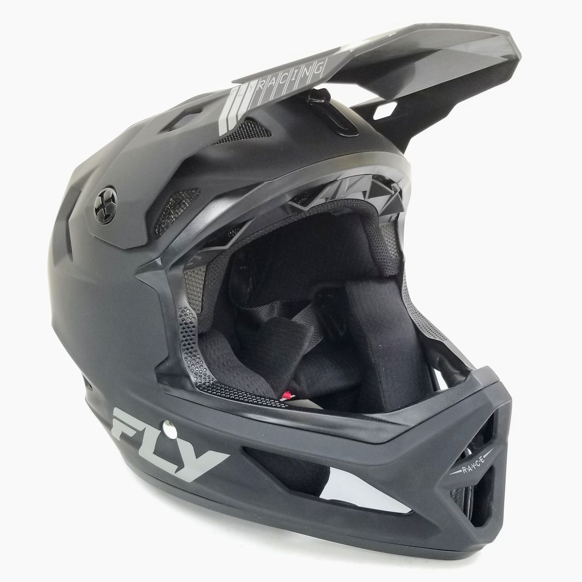 Fly Racing Youth-Small Rayce Bicycle Helmet, Matte Black (73-3613YS-L-R3-S4)