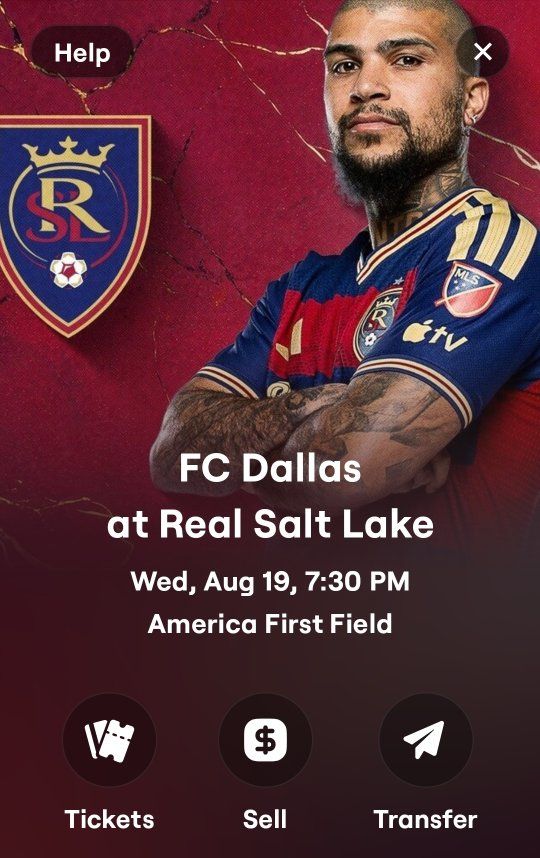 FC Dallas at Real Salt Lake Tickets