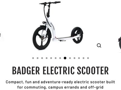 Bakcou electric scooter- brand new