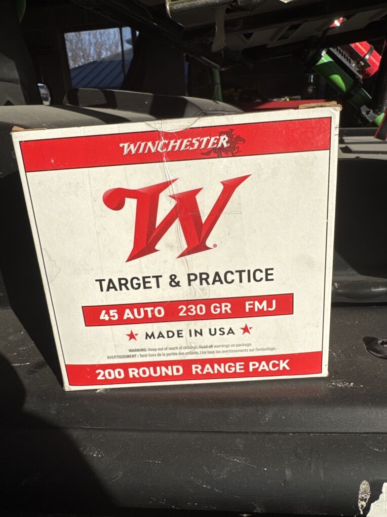 Winchester Target And Practice 45 Auto