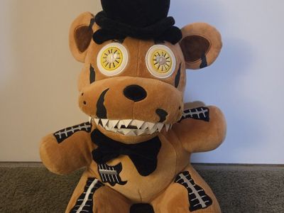 FNAF five nights at freddys plush backpack freddy NWT new stuffed animal