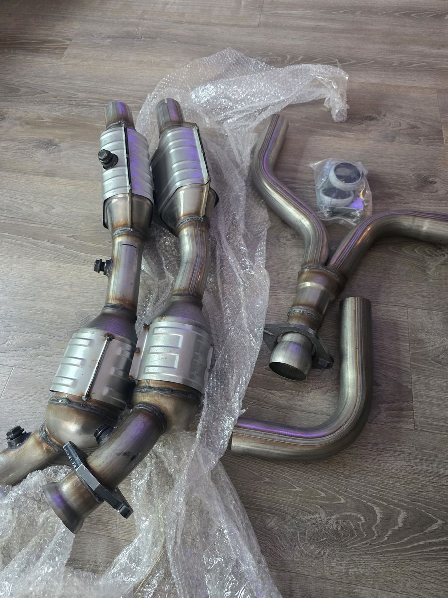 Front Left and Right Catalytic Converter