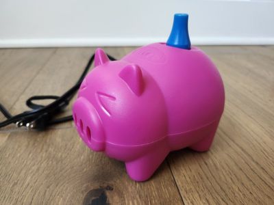Electric Balloon Pump Inflator - Pink - Fast Air Blower for 10" & 12" Party Balloons - Works Great for DIY Party Decorations