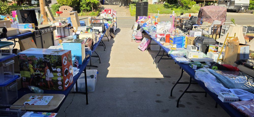 YARD GARAGE SALE Sunday June 7th 
8 a.m. - NOON