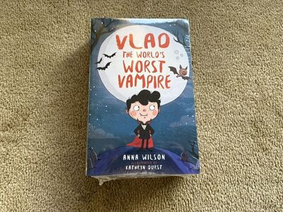 NEW Vlad, the World's Worst Vampire, Books 1-4, by Anna Wilson