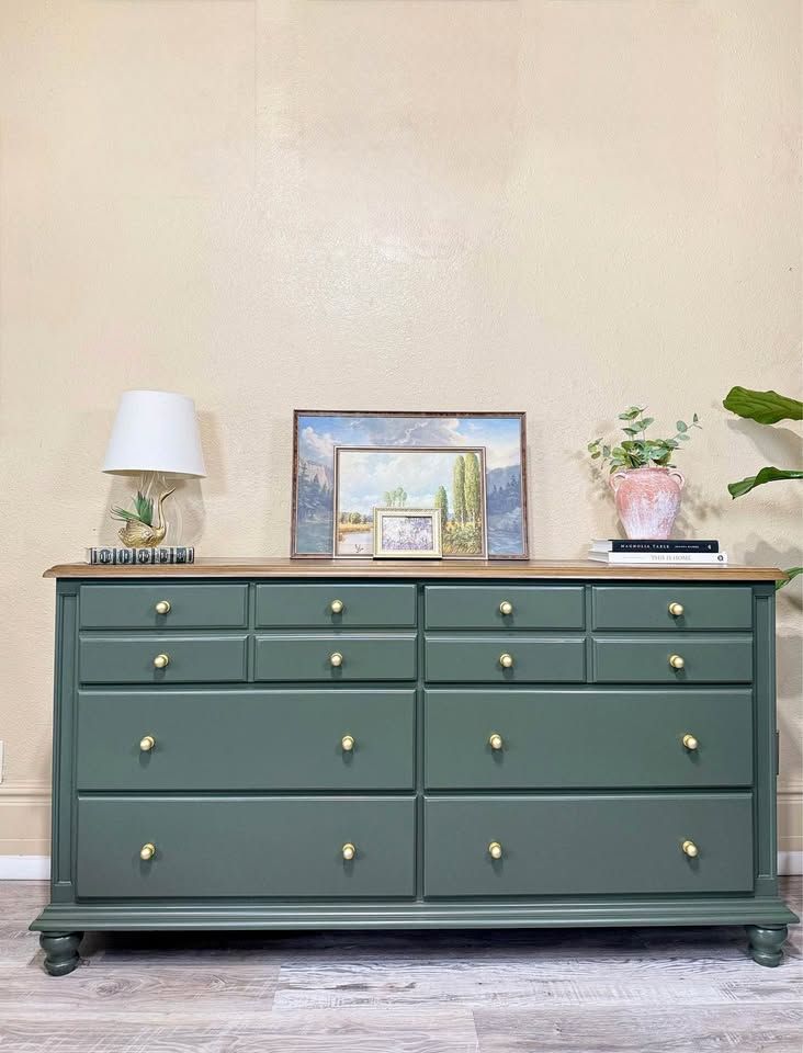 Modern Boho Chic 6 Drawer Dresser | Boho 6 Drawer Chest | Modern Dresser #5
