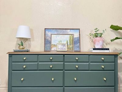 Modern Boho Chic 6 Drawer Dresser | Boho 6 Drawer Chest | Modern Dresser #5