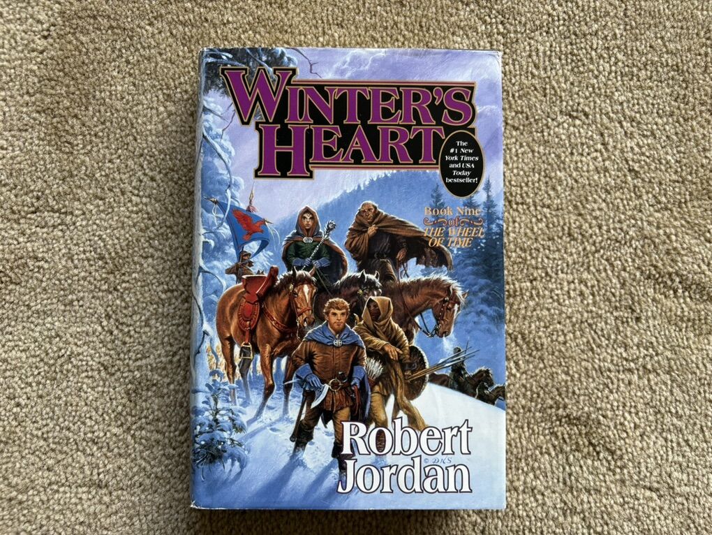 Winter's Heart, by Robert Jordan (hardcover, small)