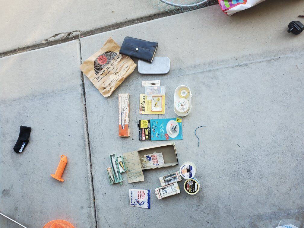 vintage lures and gear
