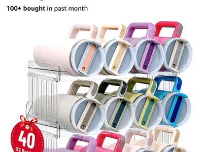 Bobomoment Stackable Water Bottle Organizer