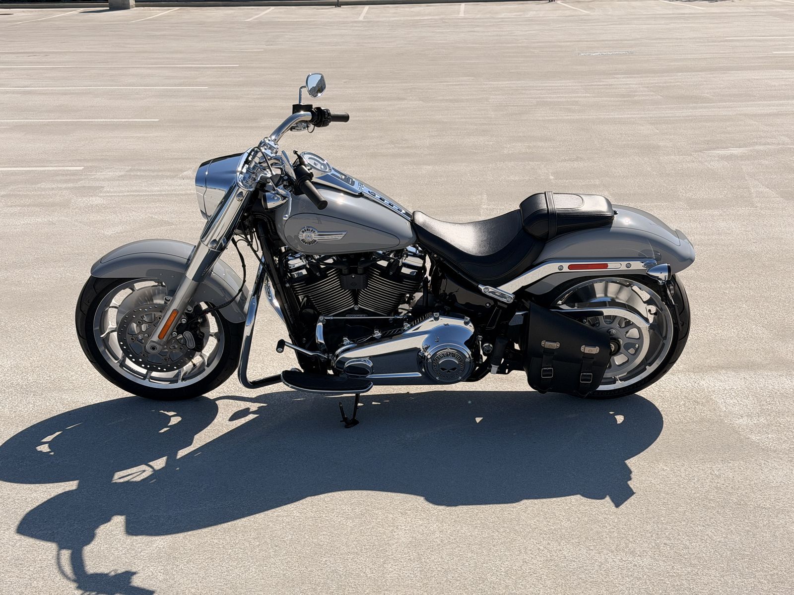 2024 Harley Davidson Fat Boy 114 Billiard Grey