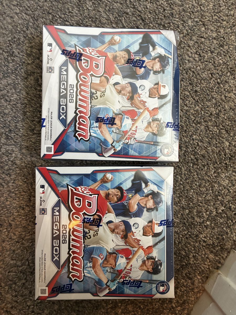 Bowman 2026 Mega Box Sealed Baseball cards