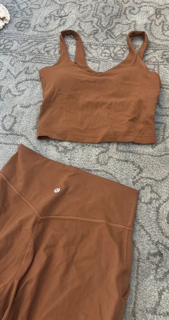 Browm Lululemon Align Set