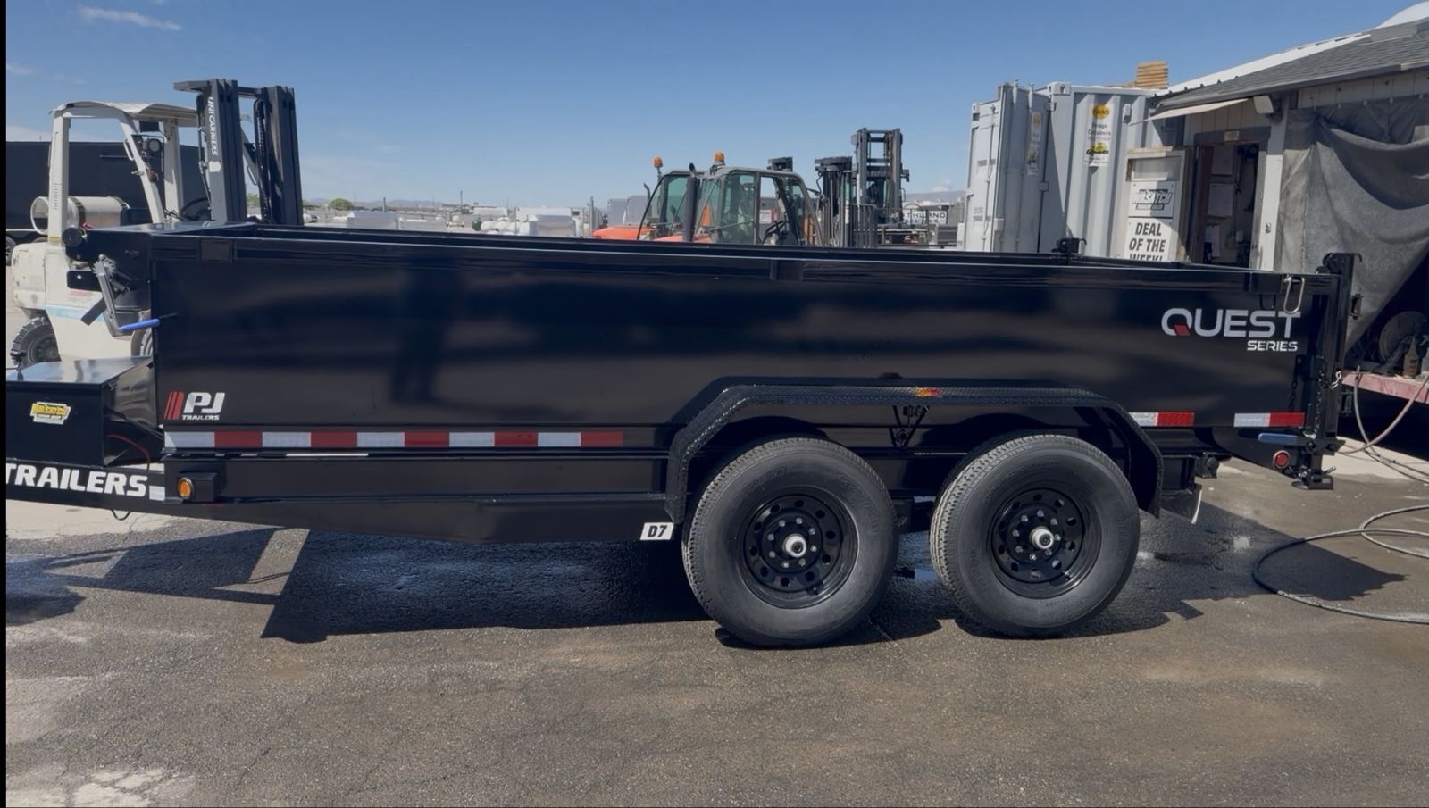 2026 PJ 7x14 Dump Trailer