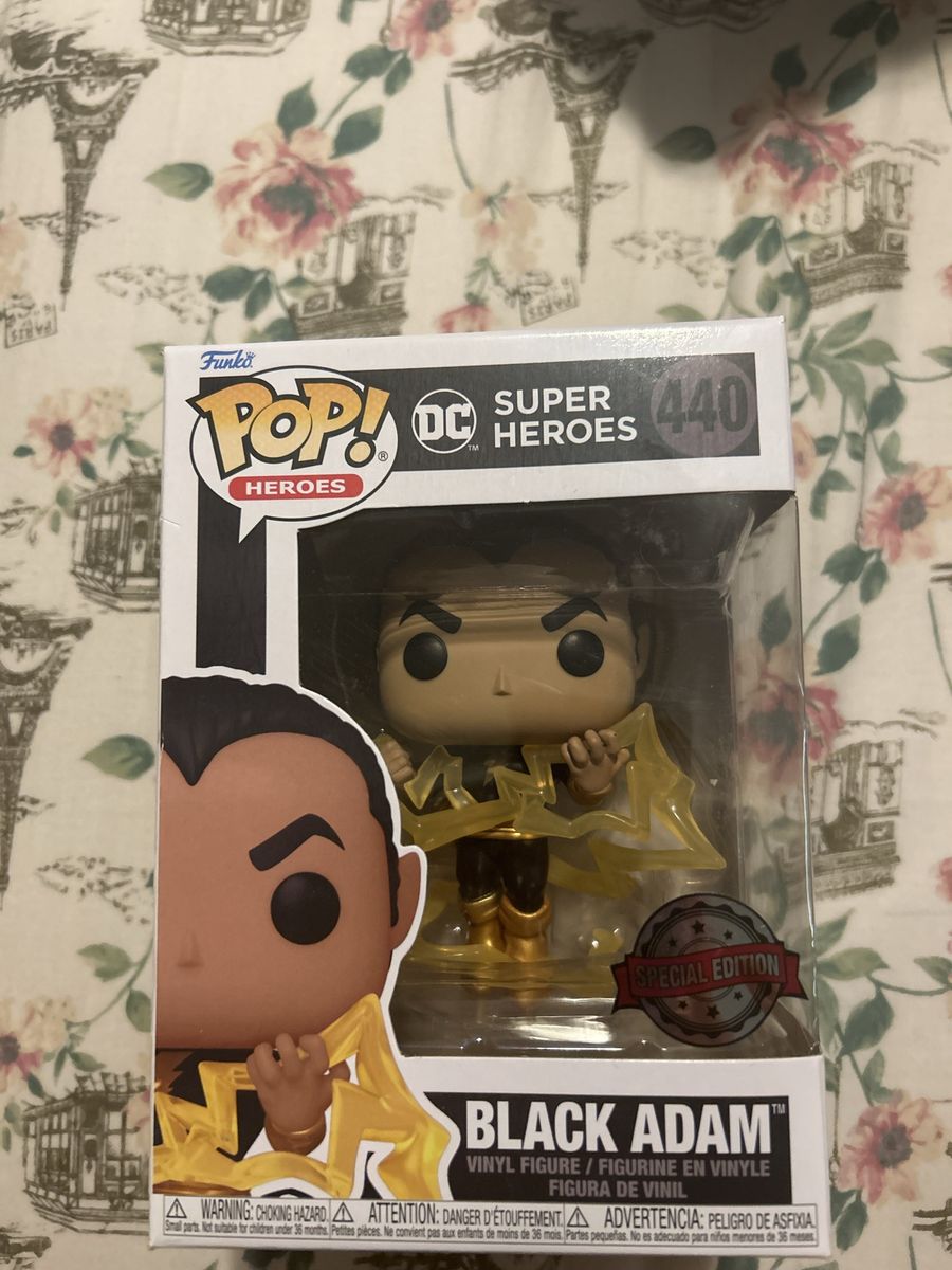 Funko Pop! DC Super Heroes Black Adam #440 Special Edition Vinyl Figure