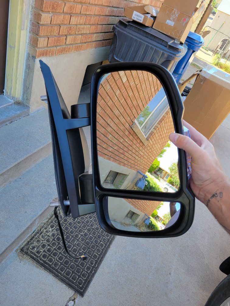 Dodge Ram Promaster Passenger Right Side Heated Power Side Mirror CH1321417 (2014-2026)