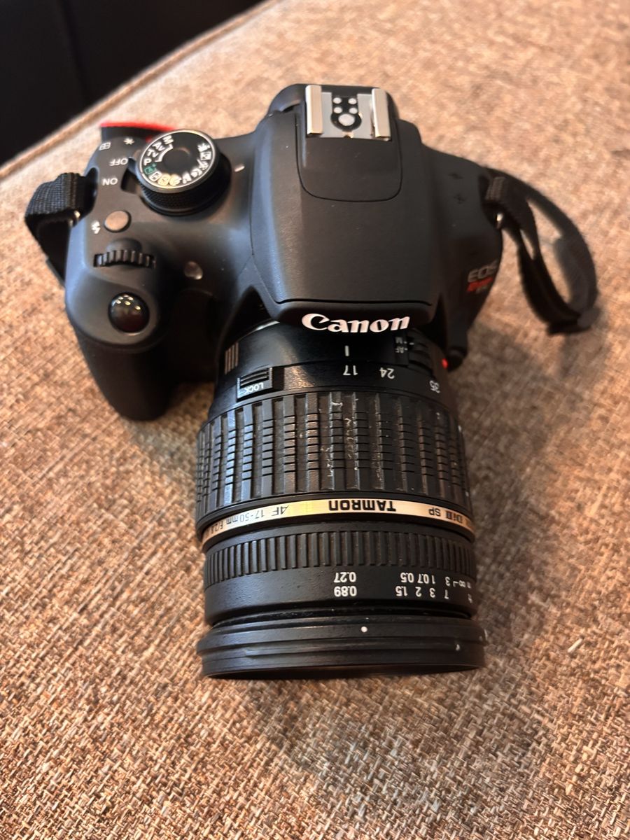 Wow, Nice Canon T5 Camera With Tamron 17-50mm Lens