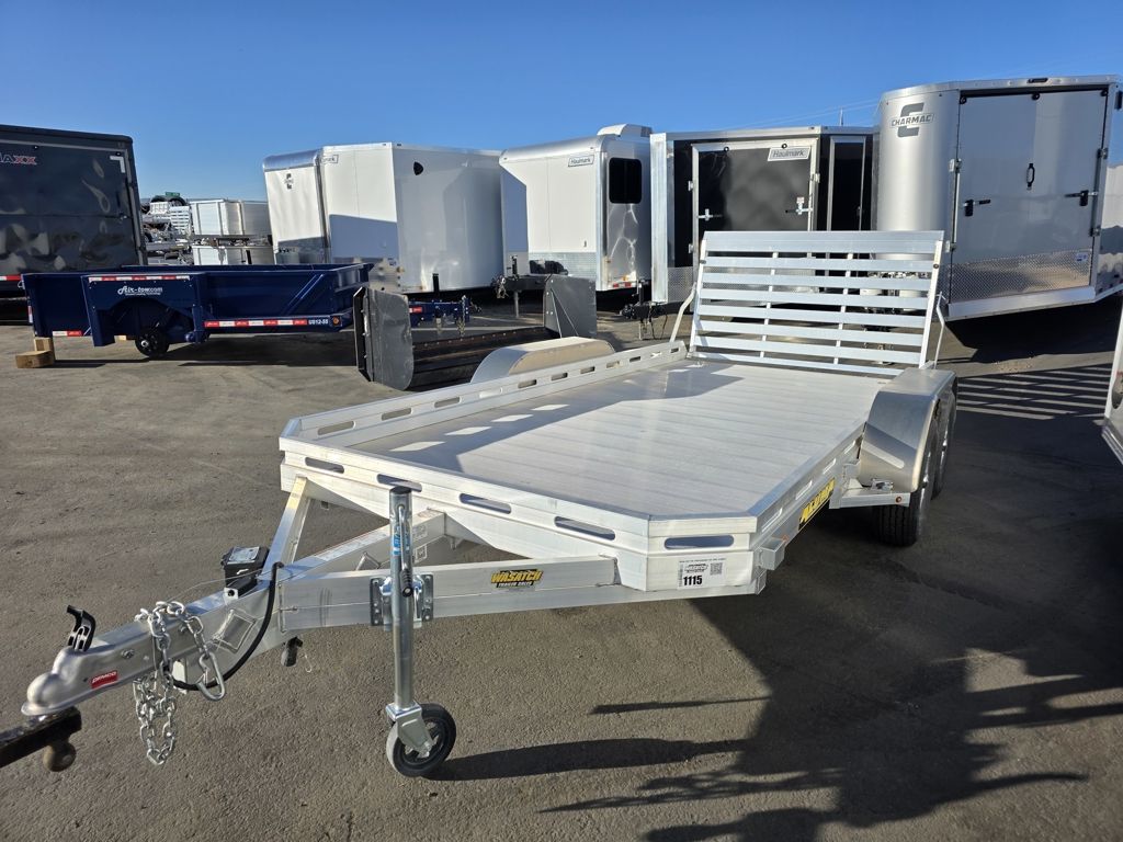 2027 Aluma 7814 TG (6.5X14) 7K with Rock Guard Aluminum Utility Trailer