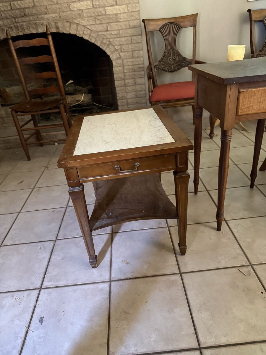 Vintage end table