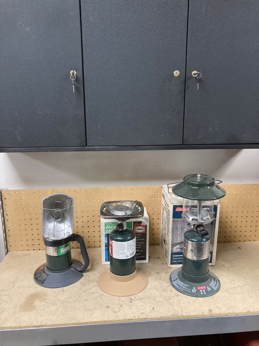 Propane lantern, stove and heater