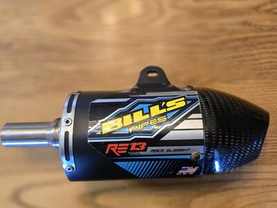 Bills Pipes Silencer Muffler RE13 for Honda CRF110 etc Race Element