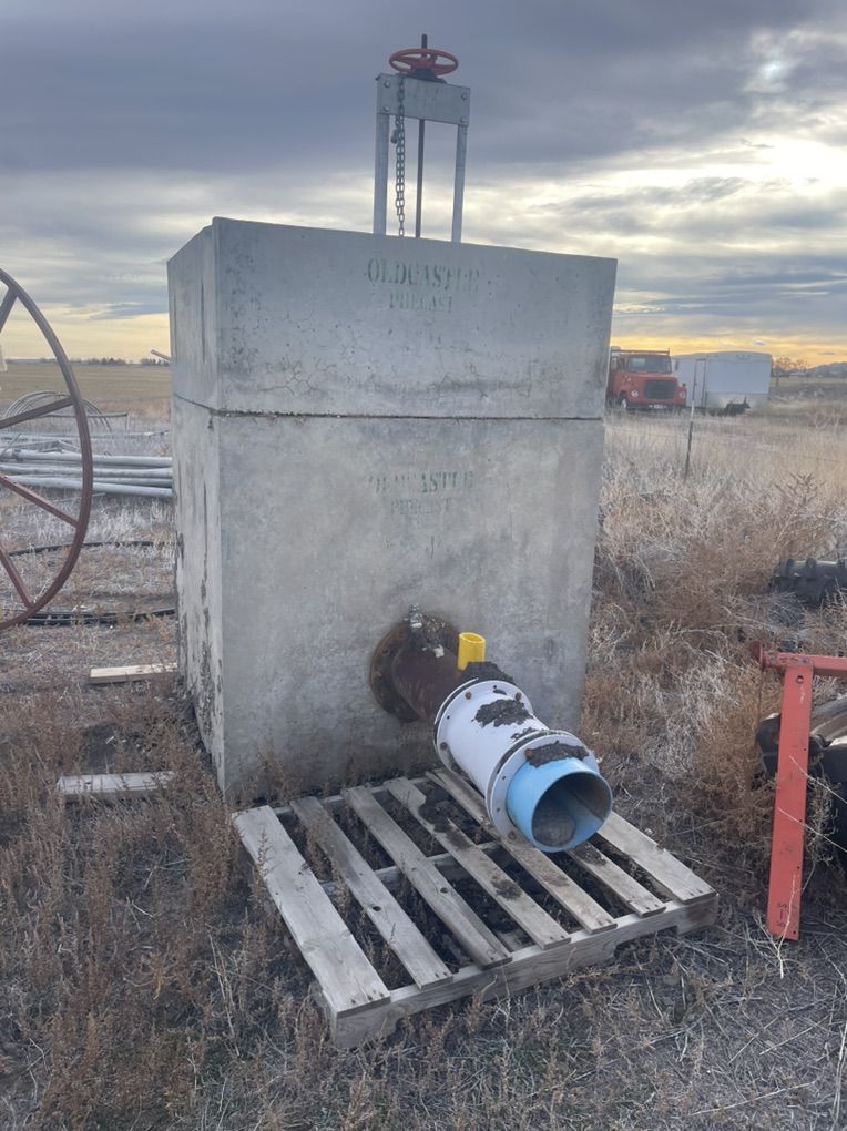 Concrete Irrigation Ditch Boxes