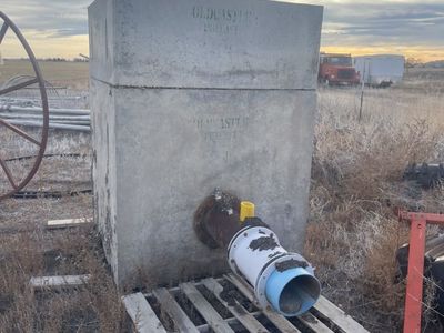 Concrete Irrigation Ditch Boxes