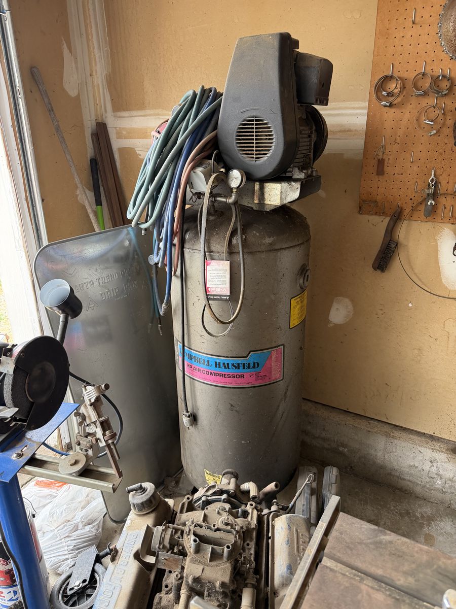 Campbell Hausfeld Air Compressor - 2 HP, Industrial/Shop Use
