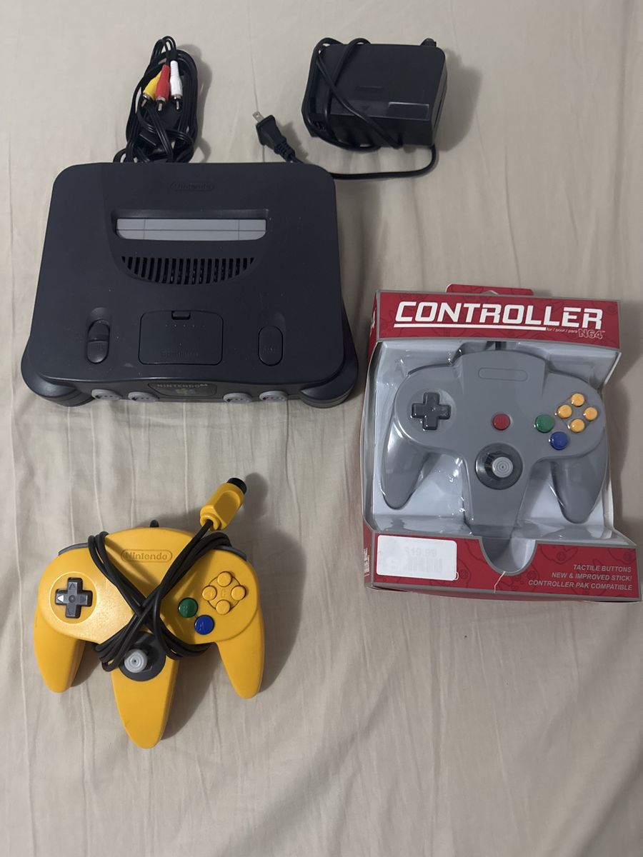 Nintendo 64 with expansion pak