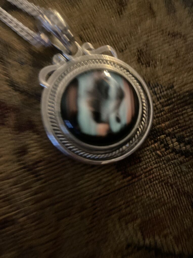 Paul Livingston Navajo Sterling Silver Necklace An