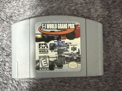 F-1 World Grand Prix Nintendo 64 N64 Game Cartridge