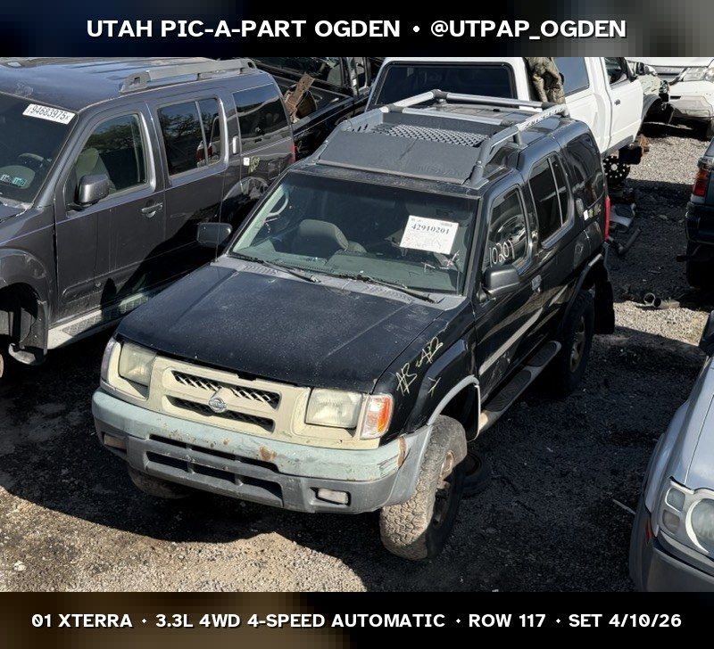 2001 Nissan Xterra Parts - UTPAP Ogden