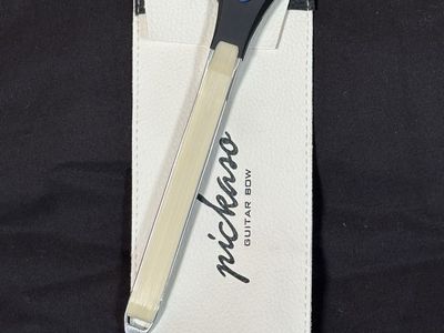 Pickaso Guitar Bow - Creates Violin-Like Sounds on Guitar - White Case Included