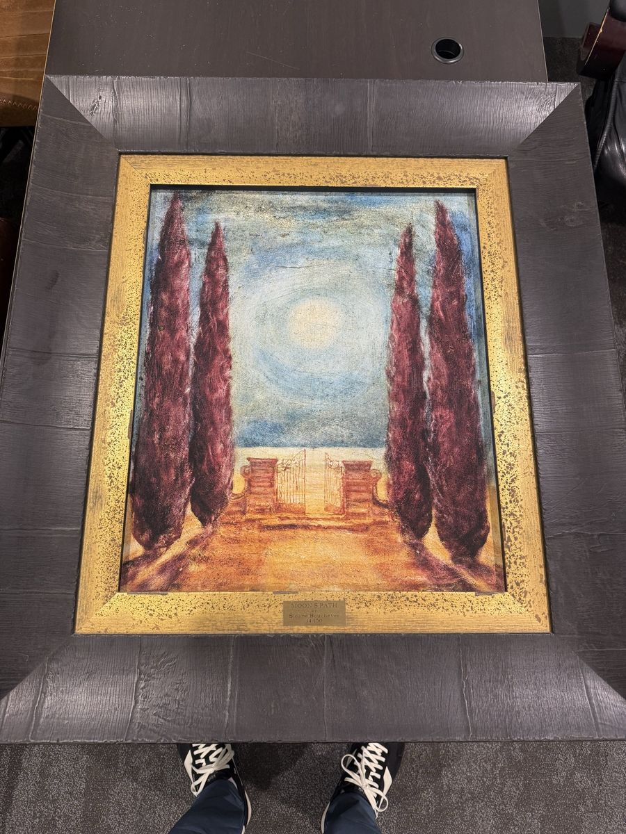 Sloane Bouchever “Moon’s Path” Limited Edition Framed Art – 14/150